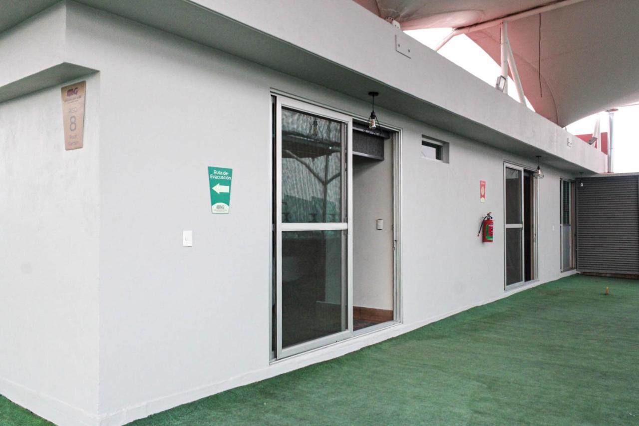Apartamento Increíble Mini loft privado con baño  México DF Exterior foto